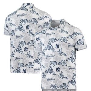 REYN SPOONER Hawaiian  MLB ALOHA SHIRT New York Yankees Size XL nwt